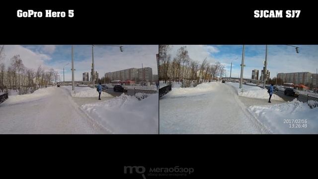 Сравнение GoPro HERO5 Black, YI 4K Action Camera, SJCAM SJ7 Star смотреть онлайн