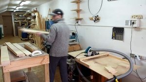 Верстак из листа фанеры часть 1