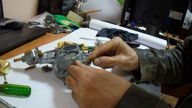 Ремонт пускового устройства карбюратора _ОЗОН_.mp4 смотреть онлайн