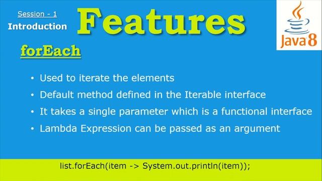 #1 - Java 8 - Introduction | Main Features Introduced in Java 8 #java #java8