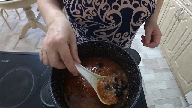 Суп томатный с булгуром. Еда для диабетика. Уровень сахара в норме. смотреть онлайн