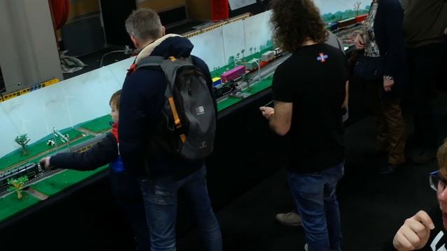 [4K] LEGO Train Layout by LLMTC - Dutch Model Railway Days Rijswijk, 2023 смотреть онлайн