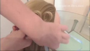 Коса из бантиков с лентой. Видео-урок Hair tutorial