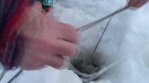 Зимняя Рыбалка На Сети  | Рыбалка В Тайге в Мороз -37.