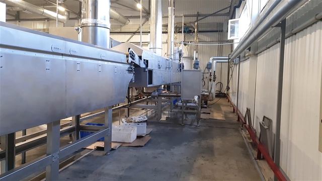 OS - 850 Continuous Fryer Line / OS - 850 непрерывная линия фритюрницы