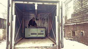 Гробилка. Испытание крана. Автодом