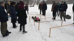 Полоса препятствий Районная зарница Кулуево