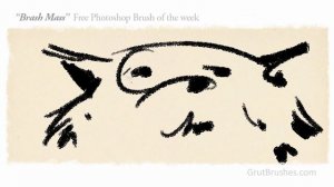 Free Photoshop Brush of the Week #3 - Brash Mass