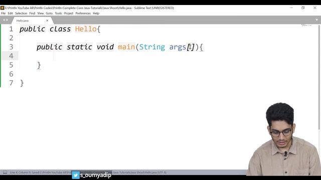 #0.5 Print Hello World in Java - System.out.println() | Println