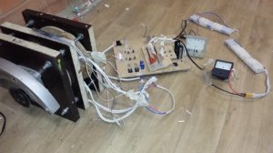 Проект Тачанка с самодельным мотором.