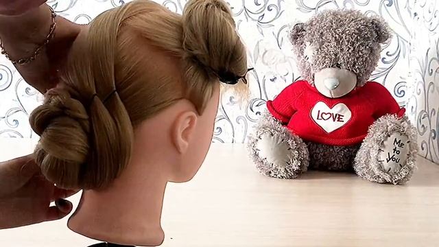 Beautiful Hairstyle ?♀️ Fish Tail. Вечерняя причёска с плетением косы Рыбий Хвост. смотреть онлайн