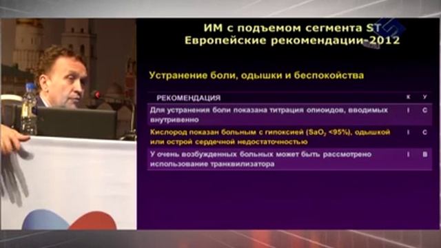 Острый коронарный синдром: Инфаркт миокарда с подъемом сегмента ST. Аверков О.В.