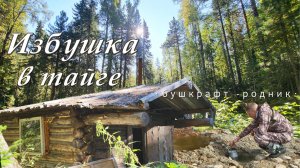 р.ОБЬ | ИЗБУШКА В ТАЙГЕ | БУШКРАФТ - РОДНИК| РЫБАЛКА | ЧАСТЬ 3|