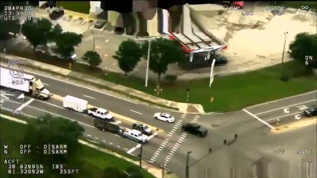 Погоня за ауди в США