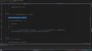 ХП БАР (HEALTH BAR) в Unity на основе ЭВЕНТОВ! Просто и понятно! (Создание персонажа ч.5)