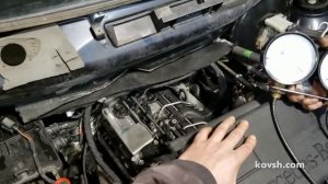 Почему резко пропадает и появляется компрессия во всех цилиндрах, Mercedes Vito 2.1d, OM646