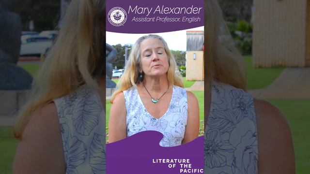 KCC Class Offering "Literature of the Pacific" by Mary Alexander