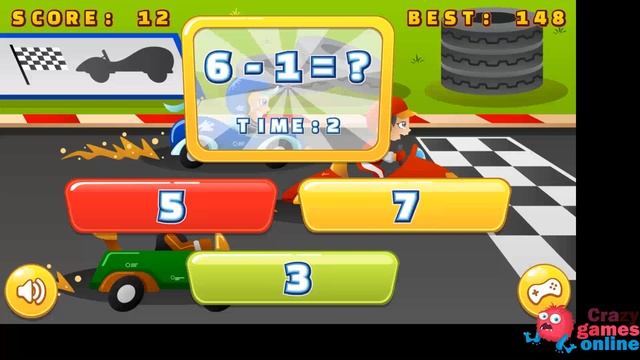 Play Math Game Learn Multiply Add || Walkthrough CrazyGamesOnline смотреть онлайн
