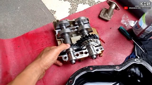 PERGANTIAN BALANCER SHAFT ENGINE & SERVICE TOYOTA ALPHARD ANH 20 , 2AZ - FE...! смотреть онлайн