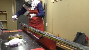 Подготовка лыж для конькового хода