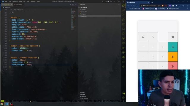 Make A Calculator Using HTML CSS And JavaScript смотреть онлайн