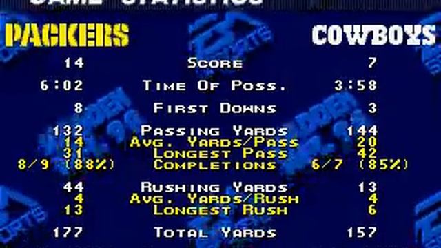 Let's Play Madden98 - Dallas Cowboys VS Green Bay Packers Week 13 - CyboVision98 смотреть онлайн