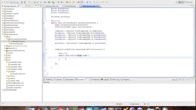 "PaintPot" Android SDK Tutorial (Part 2)