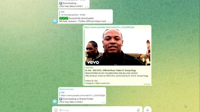 MP3 Download Bot for Spotify Shazam YouTube links and Search Function смотреть онлайн