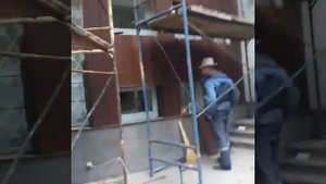 Монтаж планкена на фасад дома. Термоясень