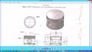 MODELING OF PISTON ON SOLIDWORKS.