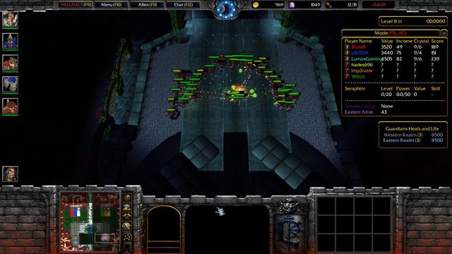 Warcraft 3 : HellHalt TD v5.0.2.9 #256 - Crazy Rage 4 смотреть онлайн