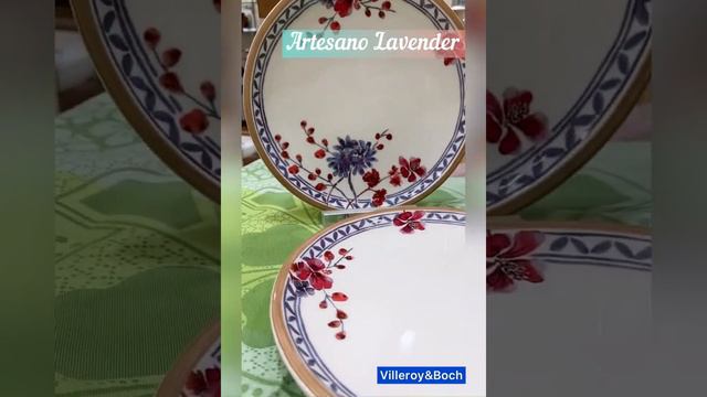 Классическая красота коллекции Artesano Provençal Lavender от Villeroy & Boch