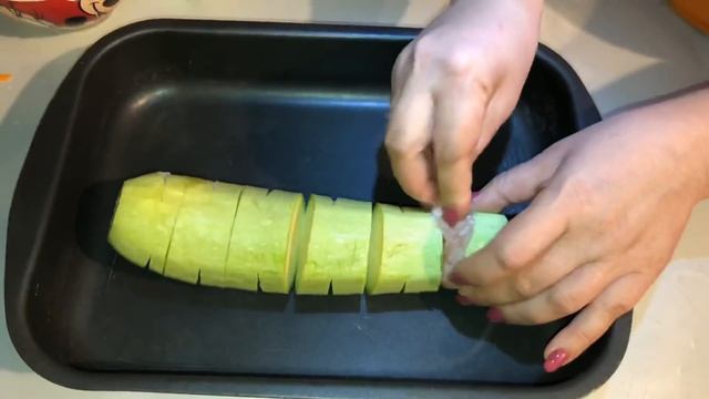 Лучше ГОЛУБЦОВ! Кабачки с МЯСОМ в Духовке БЕЗ ХЛОПОТ. Когда кабачки вкуснее мяса! Рецепт ENG SUB смотреть онлайн