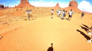 Monument Valley # Sandstone Buttes # Navajo Tribal Park # American Road Trip.  Exploring Utah State