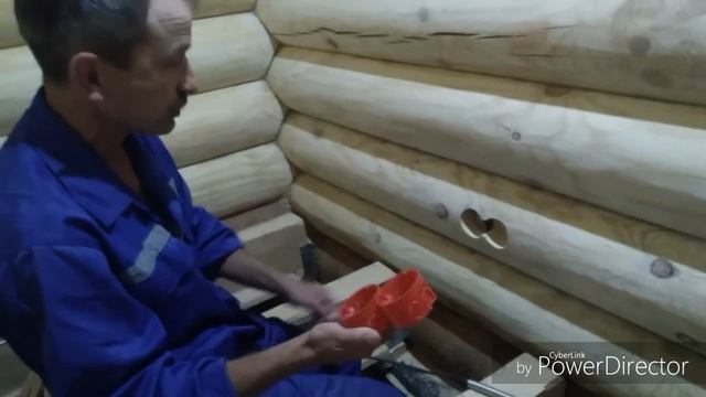 Монтаж электропроводки в деревянном доме