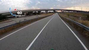 TOP SPEED KAWASAKI KX125 motard!