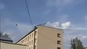 Самолёт упал на дом..By Олег (c)