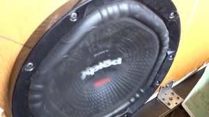 Собрал ящик ЧВ динамик от SONY XS-NW1202E