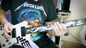 Как Играть Рифф из Припева METALLICA FUEL ОДНОЙ ГИТАРОЙ