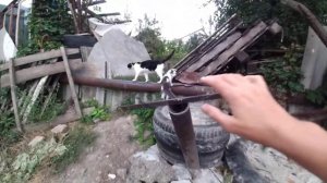 Ступеньки из покрышек 2-я часть...