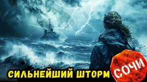 СИЛЬНЕЙШИЙ ШТОРМ в СОЧИ в  с пляжа 26.03.24 Дагомыс #сочи #всеосочи