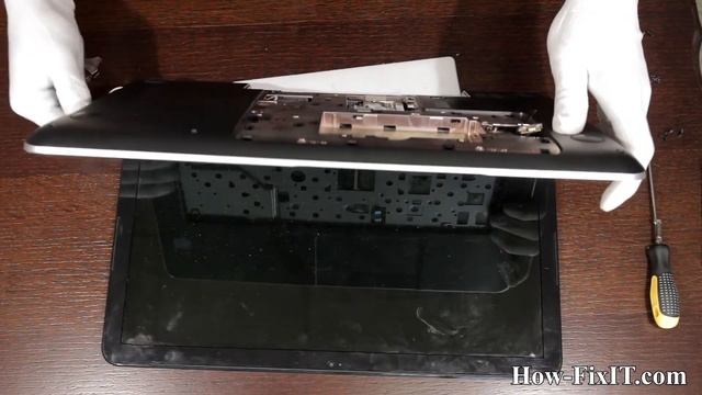 How to disassemble and clean laptop HP Pavilion 17 E Series смотреть онлайн