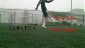 Удар Пушкой. Учимся бить по воротам.