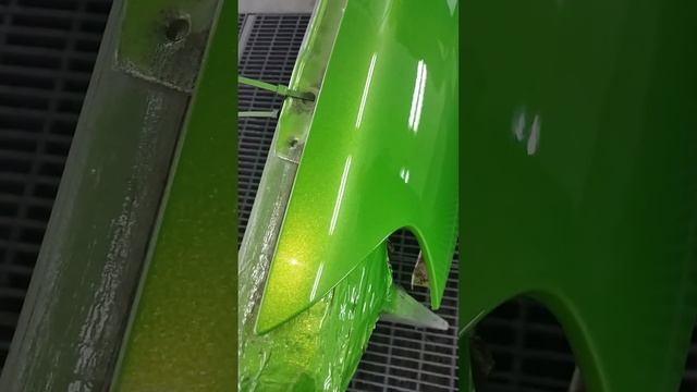 Test Color for BMW E36 GTR, Java Green смотреть онлайн