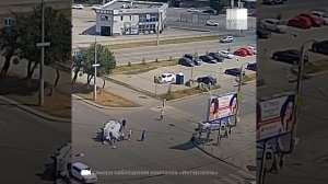 Челябинск: в ДТП перевернулась скорая помощь