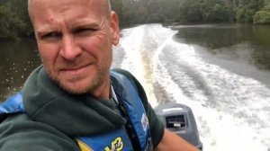 9.9hp Tohatsu outboard on 12ft Aluminium boat.