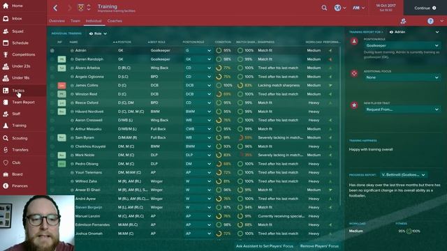 FM17 - How to build a tactic - How to set up Training - Tactic Tips - Football Manager 2017 FM 17 смотреть онлайн