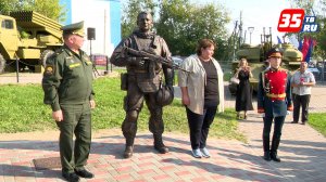 Новый памятник открыли в Череповце ко Дню солидарности в борьбе с терроризмом