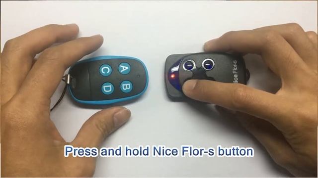YET2114AIO Wireless Remote Control Copy Nice Flor S