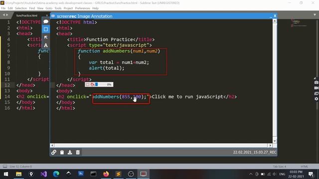 Write JavaScript code to make a working form | in Hindi/Urdu | Web Development Part-23